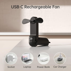 JISULIFE Handheld Mini Fan, 3 IN 1 USB Rechargeable Portable Fan [12-19 Working Hours] with Power Bank, Flashlight, Pocket Design for Travel/Summer/Concerts/Lash, Gifts for Women (Pink)