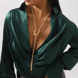 Lariat Necklace for Women Dainty Gold Pearl Necklaces Simple Minimalist Charm Jewelry for Women Gift